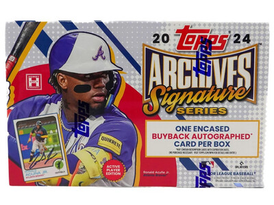 West&#39;s Sports Cards (WSC) 2024 Topps Archives Signature Series Hobby Box