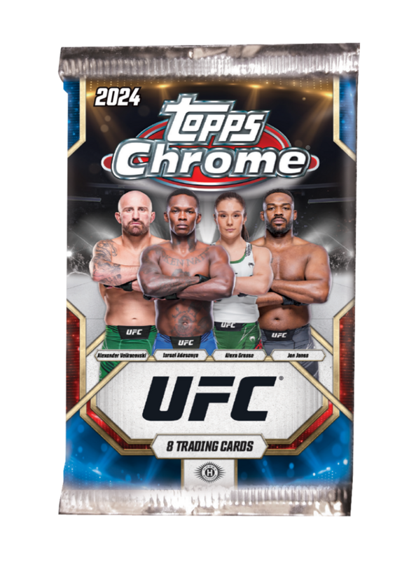 West&#39;s Sports Cards (WSC) 2024 Topps Chrome UFC Hobby Pack