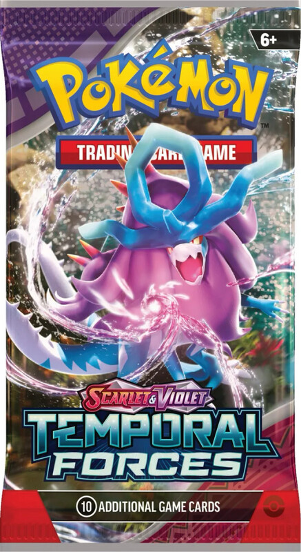 West&#39;s Sports Cards (WSC) Pokemon TEMPORAL FORCES [SV5] BOOSTER PACK