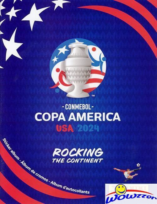 West&#39;s Sports Cards (WSC) 2024 Panini Copa America Soccer Sticker Album
