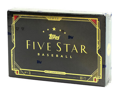 2018 Topps Five Star Baseball Hobby Box