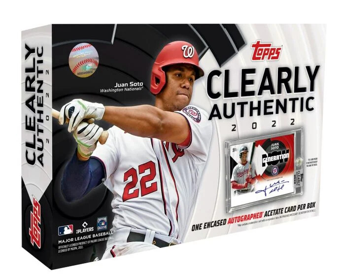 2022 Topps Clearly Authentic Baseball Hobby Box
