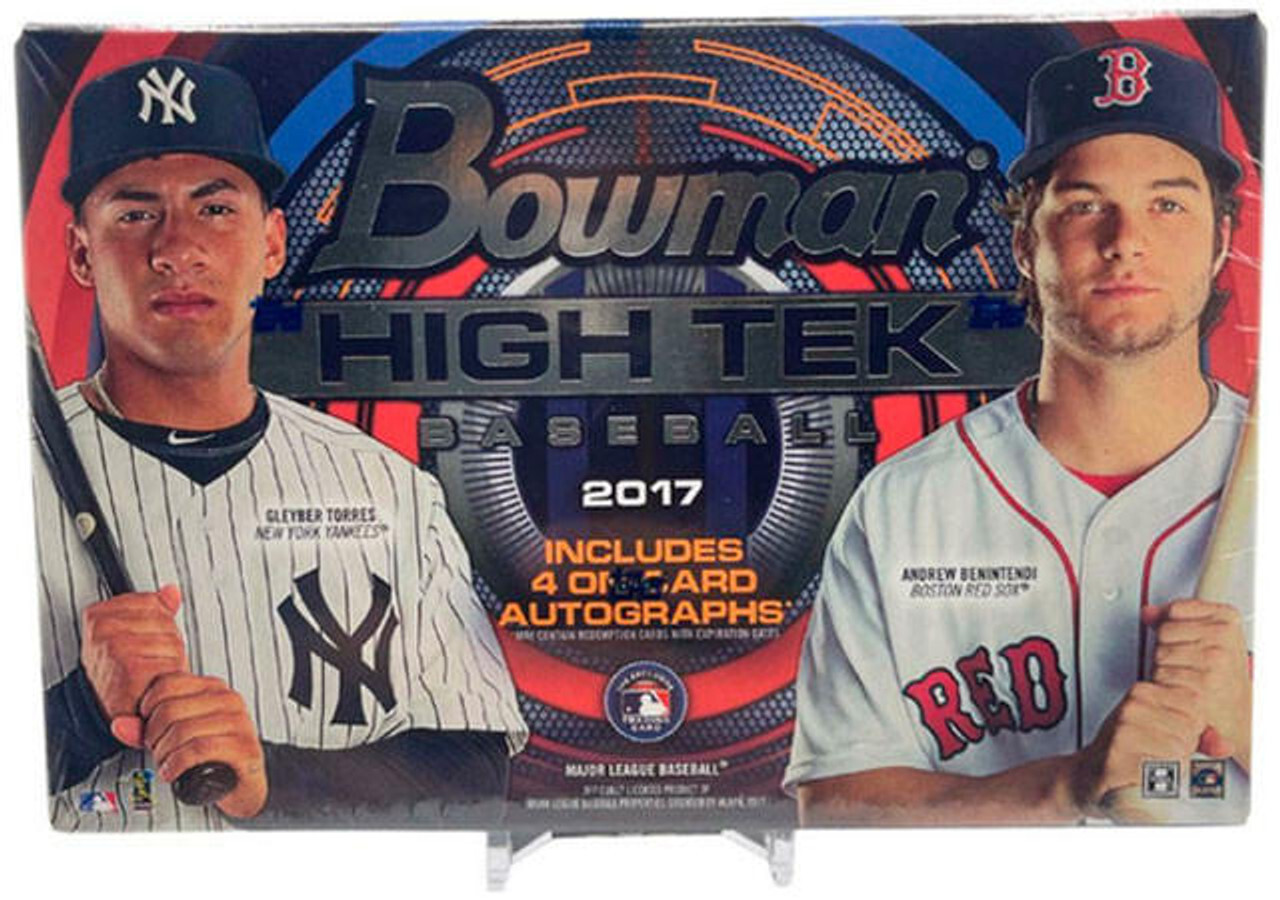 2017 Bowman High Tek Baseball Hobby Box

