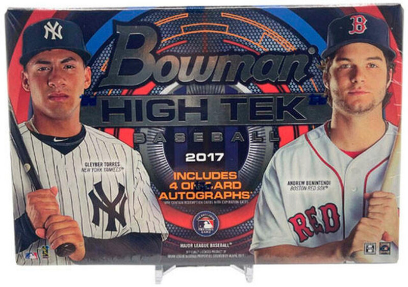 2017 Bowman High Tek Baseball Hobby Box

