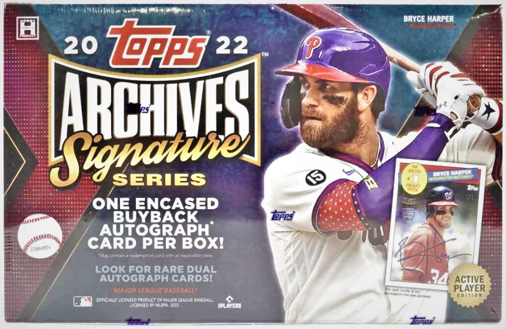 2022 Topps Archives Signature Series Baseball Hobby Box