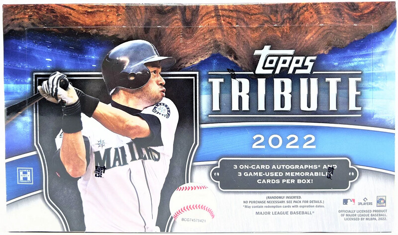 2022 Topps Tribute Baseball Hobby Box