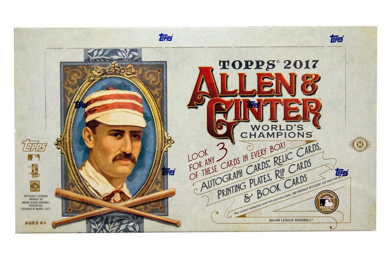 2017 Topps Allen &amp; Ginter Baseball Hobby Box