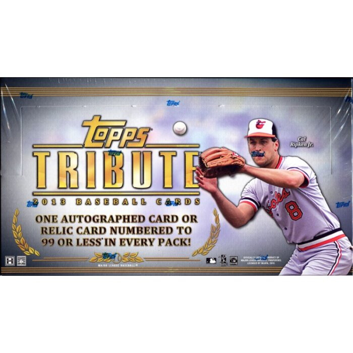 2013 Topps Tribute Baseball Hobby Box