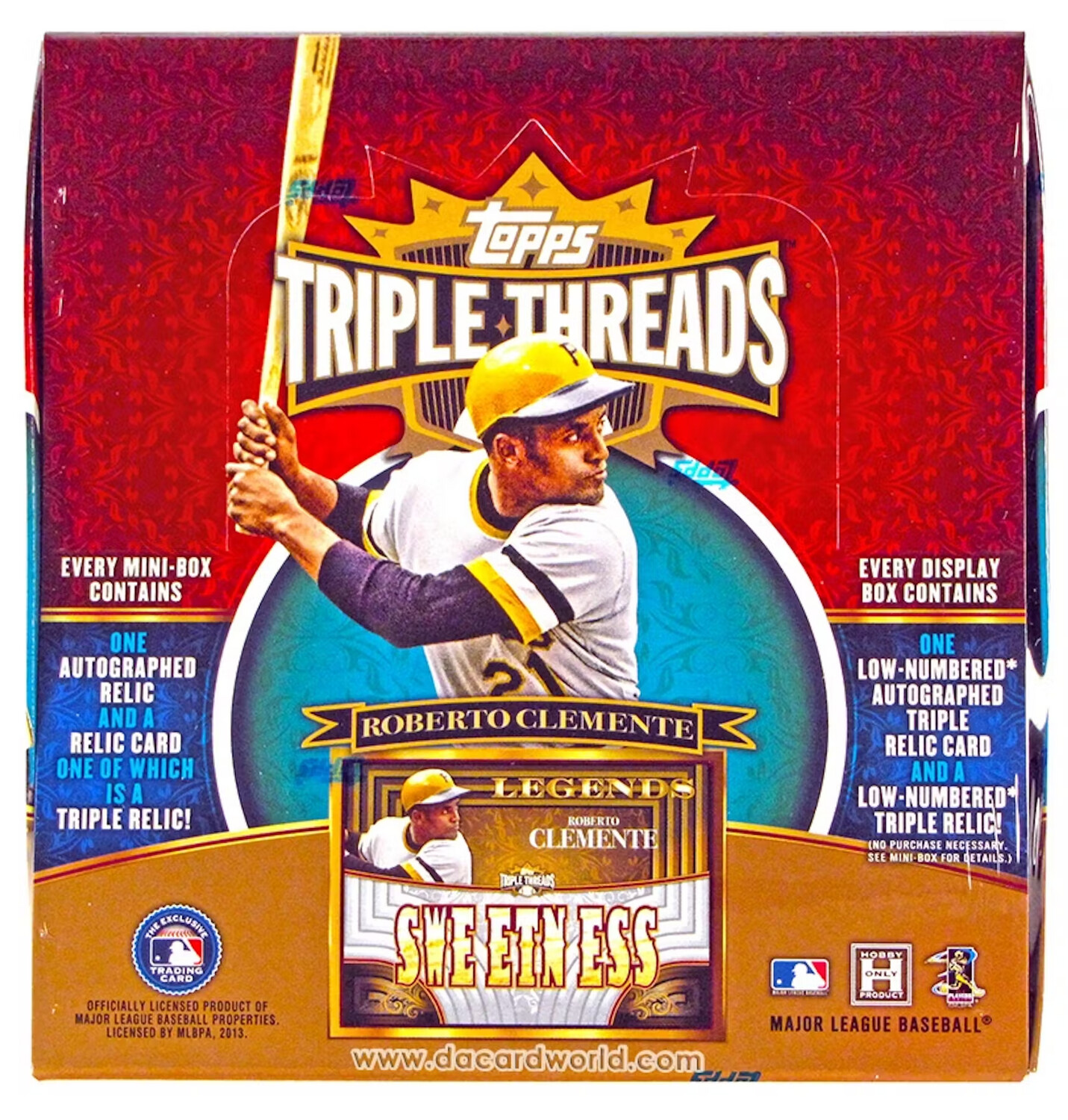 2013 Topps Triple Threads Baseball Hobby Box
