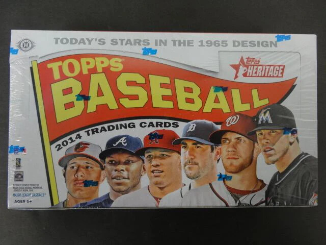 2014 Topps Heritage Baseball Hobby Box