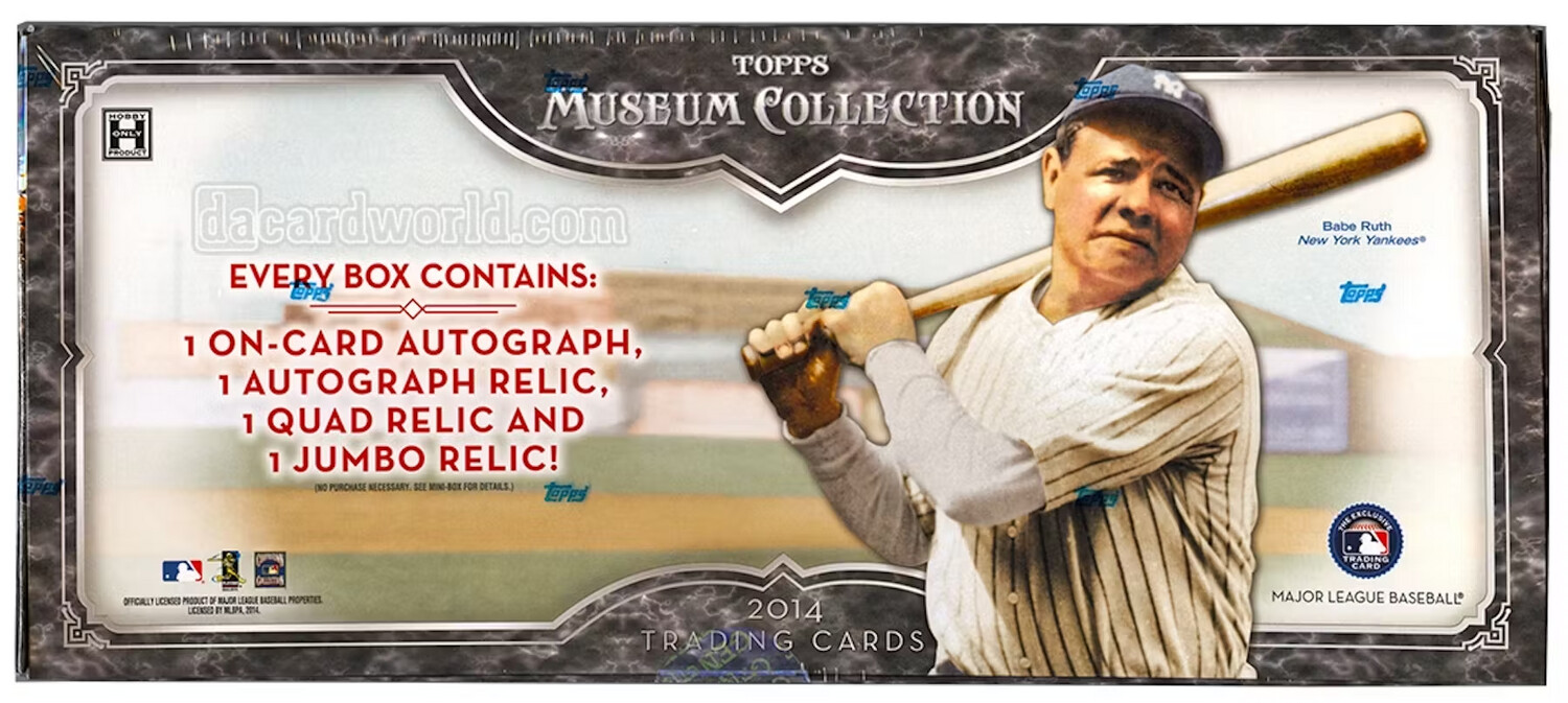 2014 Topps Museum Collection Baseball Hobby Box