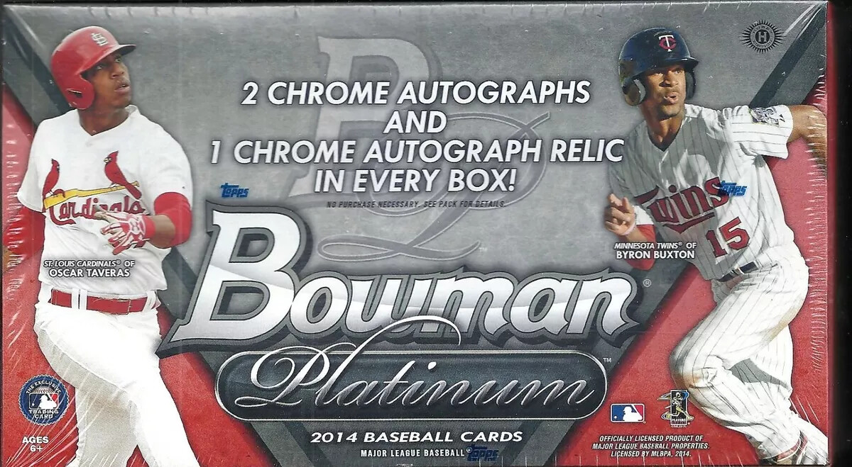 2014 Bowman Platinum Baseball Hobby Box