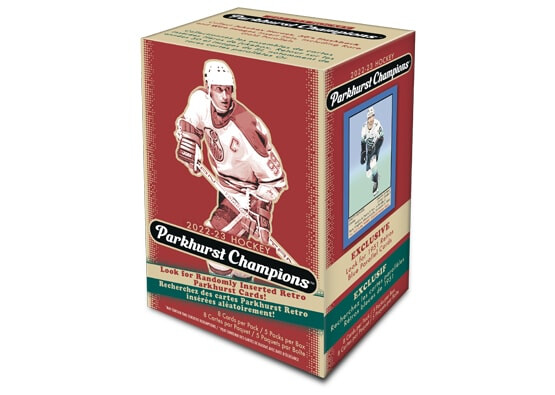 West&#39;s Sports Cards (WSC) 2022-23 UD Parkhurst Hockey Blaster Box

