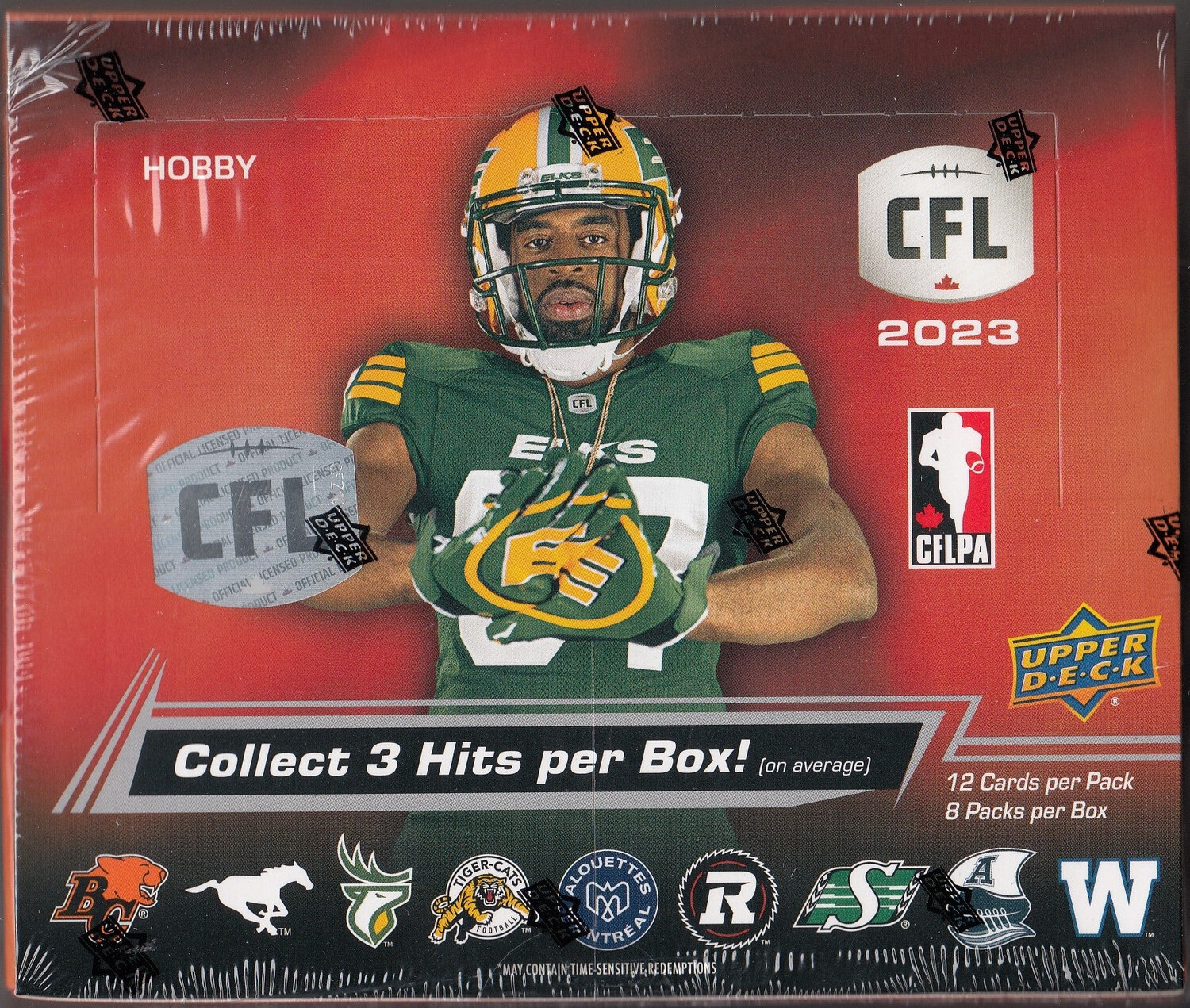 West&#39;s Sports Cards (WSC) 2023 Upper Deck CFL Hobby Box