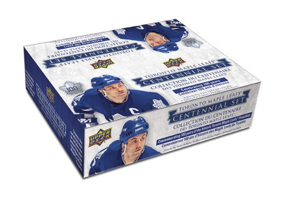 West&#39;s Sports Cards (WSC) 2016-17 Upper Deck Toronto Maple Leafs Centennial Set Retail Box