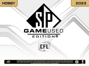 West&#39;s Sports Cards (WSC) 2023 Upper Deck Sp Game Used CFL Hobby Box
