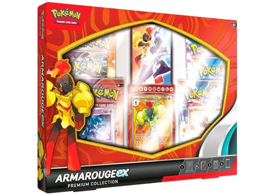 West&#39;s Sports Cards (WSC) Pokemon TEMPORAL FORCES [SV5] ARMAROUGE EX PREMIUM COLLECTION