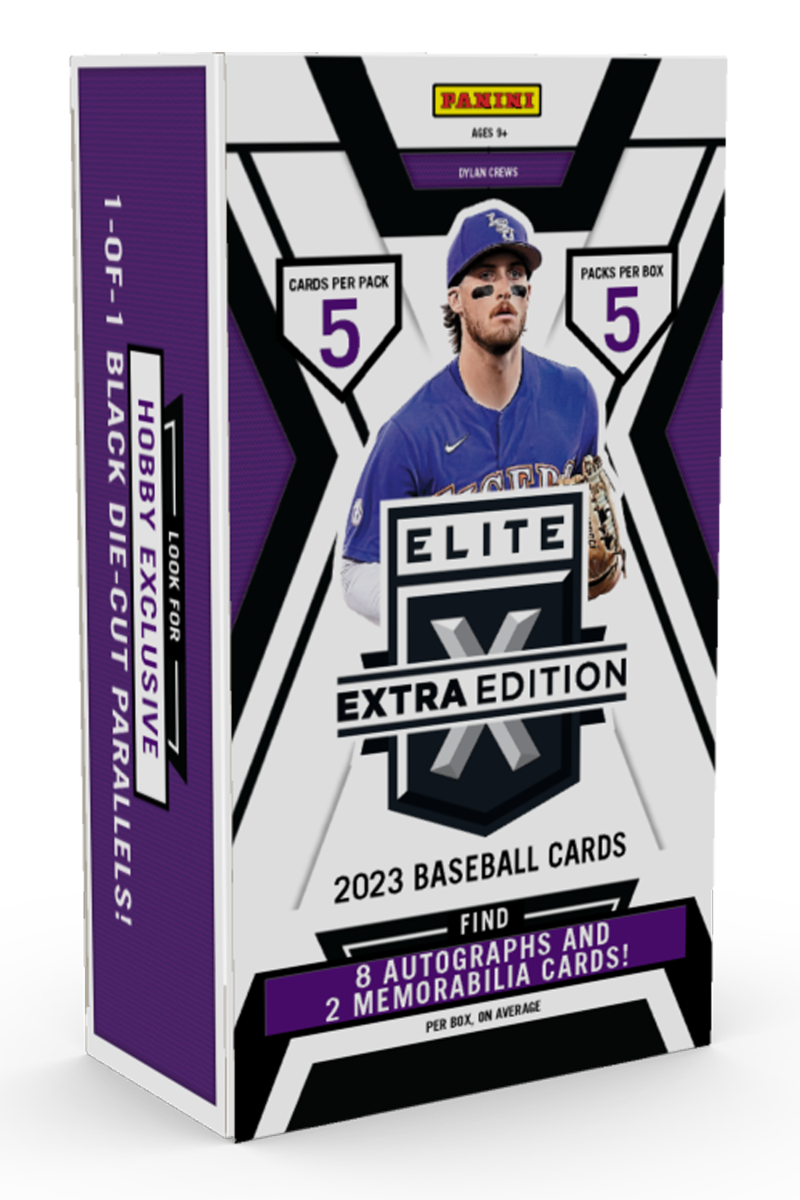 West&#39;s Sports Cards (WSC) 2023 Panini Elite Extra Edition Baseball Cards Hobby Box