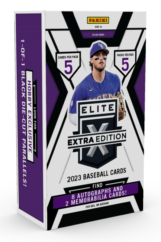 West&#39;s Sports Cards (WSC) 2023 Panini Elite Extra Edition Baseball Cards Hobby Box