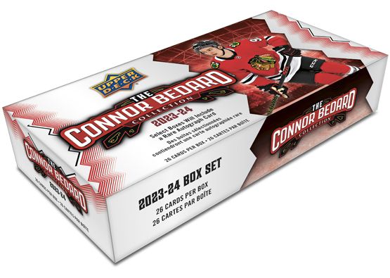 West&#39;s Sports Cards (WSC) 2023-24 Upper Deck The Connor Bedard Collection Hockey Box Set