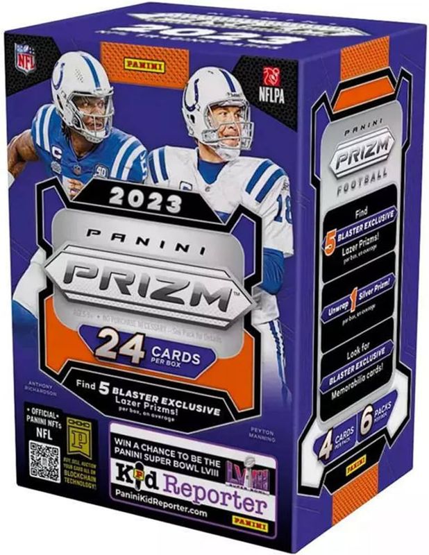 West&#39;s Sports Cards (WSC) 2023 Panini Prizm Football Blaster Box