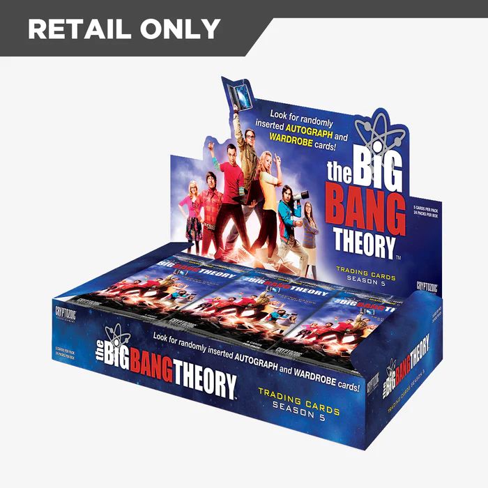 West&#39;s Sports Cards (WSC) The Big Bang Theory: Trading Cards Season Five Box