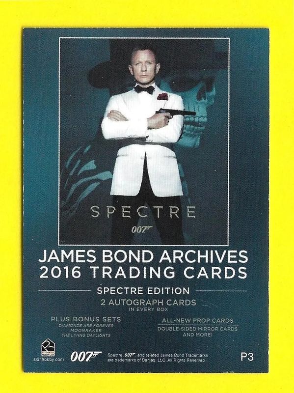 West&#39;s Sports Cards (WSC) 2016 James Bond Archives: Trading Cards Box [Spectre Edition]