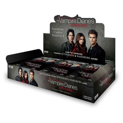 West&#39;s Sports Cards (WSC) The Vampire Diaries: Love Sucks | Trading Cards Season Four Box