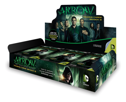 West&#39;s Sports Cards (WSC) Arrow Trading Cards: Season Two Box