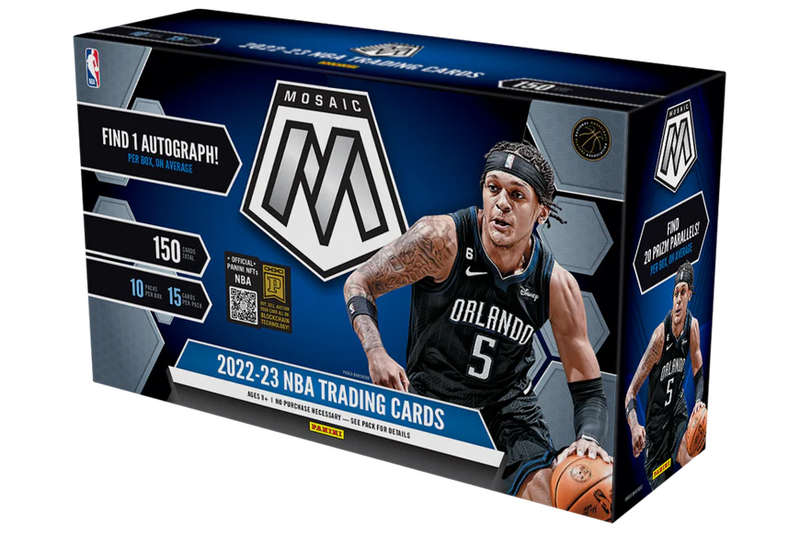 West&#39;s Sports Cards (WSC) 2022-23 Panini Mosaic Basketball Hobby Box