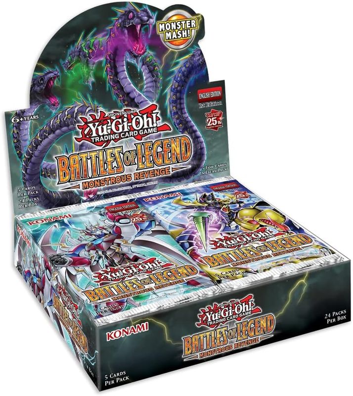 West&#39;s Sports Cards (WSC) Yu-Gi-Oh! Battles of Legend [Monstrous Revenge] Booster Box