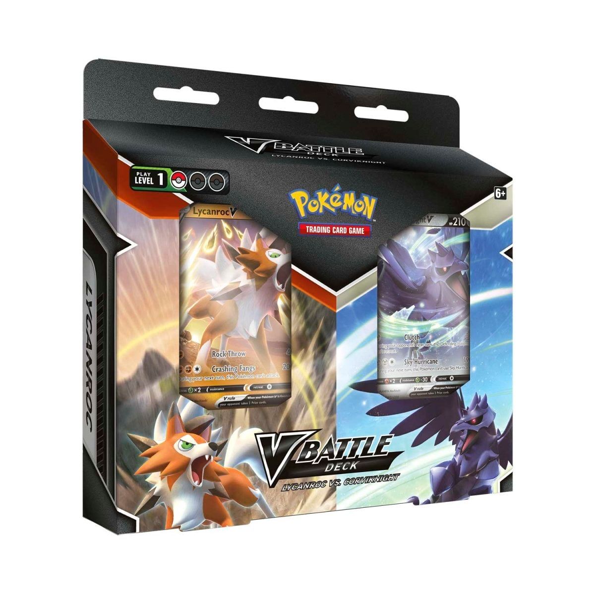 Pokemon GO Lycanroc vs. Corviknight V BATTLE DECK

