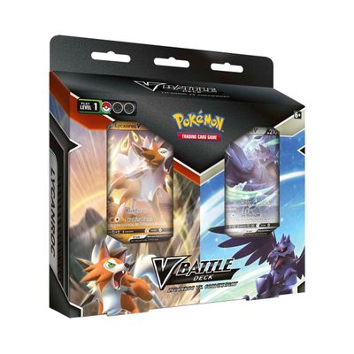 Pokemon GO Lycanroc vs. Corviknight V BATTLE DECK

