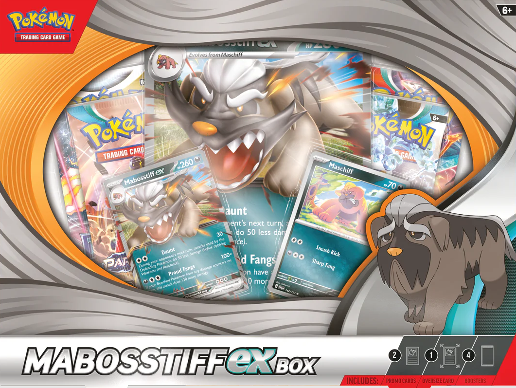 Pokemon Scarlet and Violet [SV4] PARADOX RIFT MABOSSTIFF EX Box


