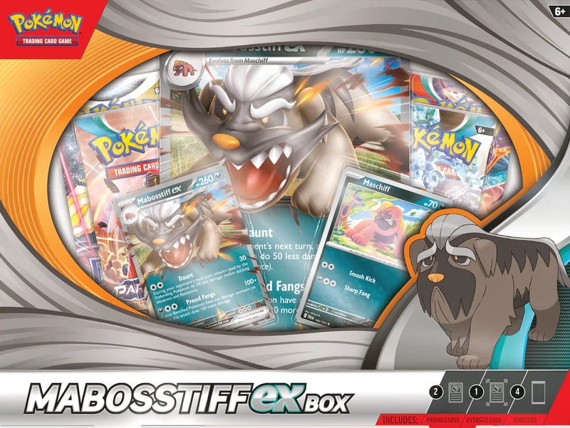 Pokemon Scarlet and Violet [SV4] PARADOX RIFT MABOSSTIFF EX Box

