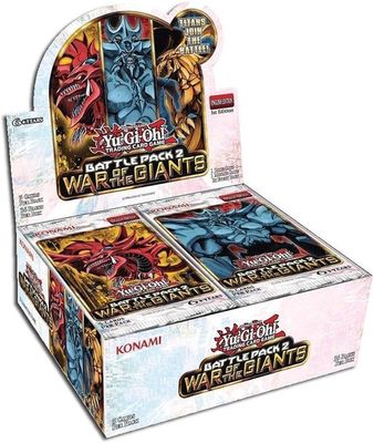 West&#39;s Sports Cards (WSC) Yu-Gi-Oh! Battle Pack 2 War Of The Giants Booster Box