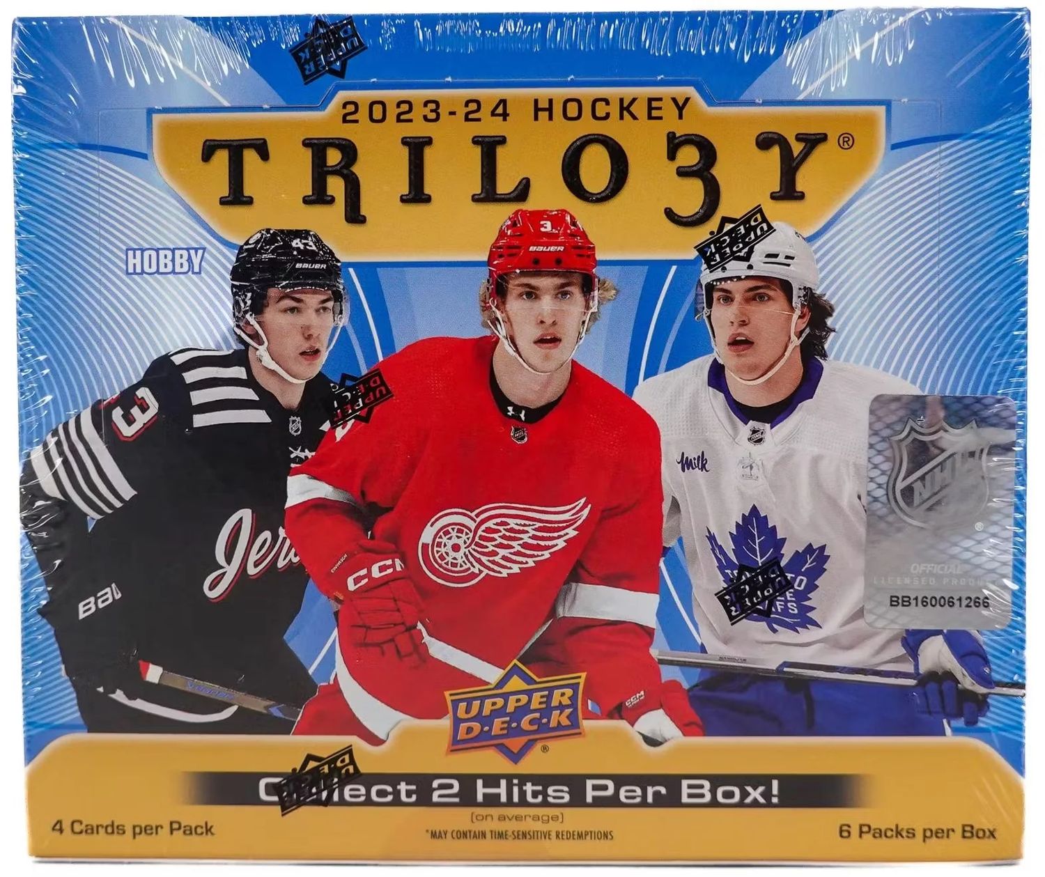 2023-24 Upper Deck Trilogy Hockey Hobby Box

