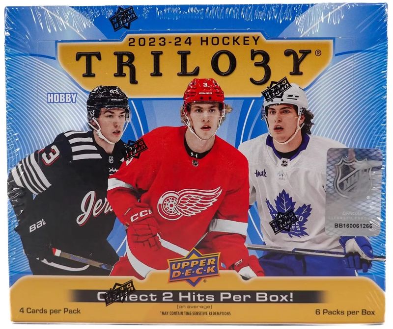 2023-24 Upper Deck Trilogy Hockey Hobby Box

