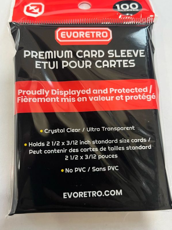 EVORETRO Premium Card Sleeves

