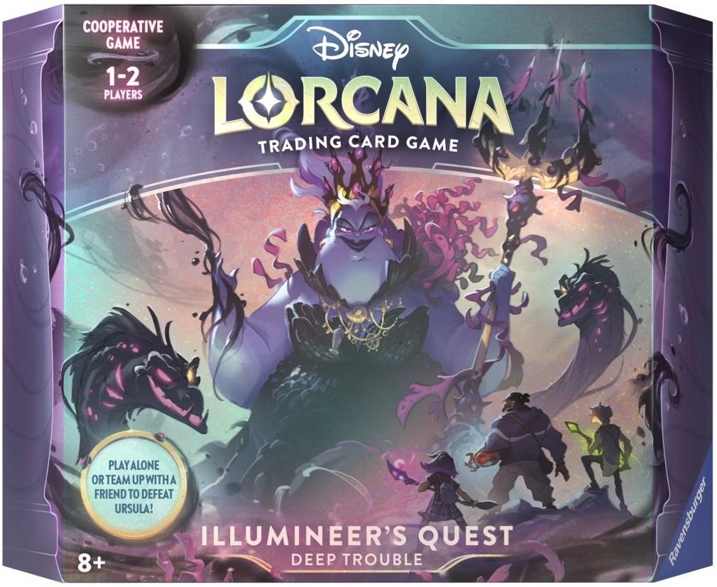 Disney Lorcana: Ursula&#39;s Return ILLUMINEER&#39;S QUEST [DEEP TROUBLE]