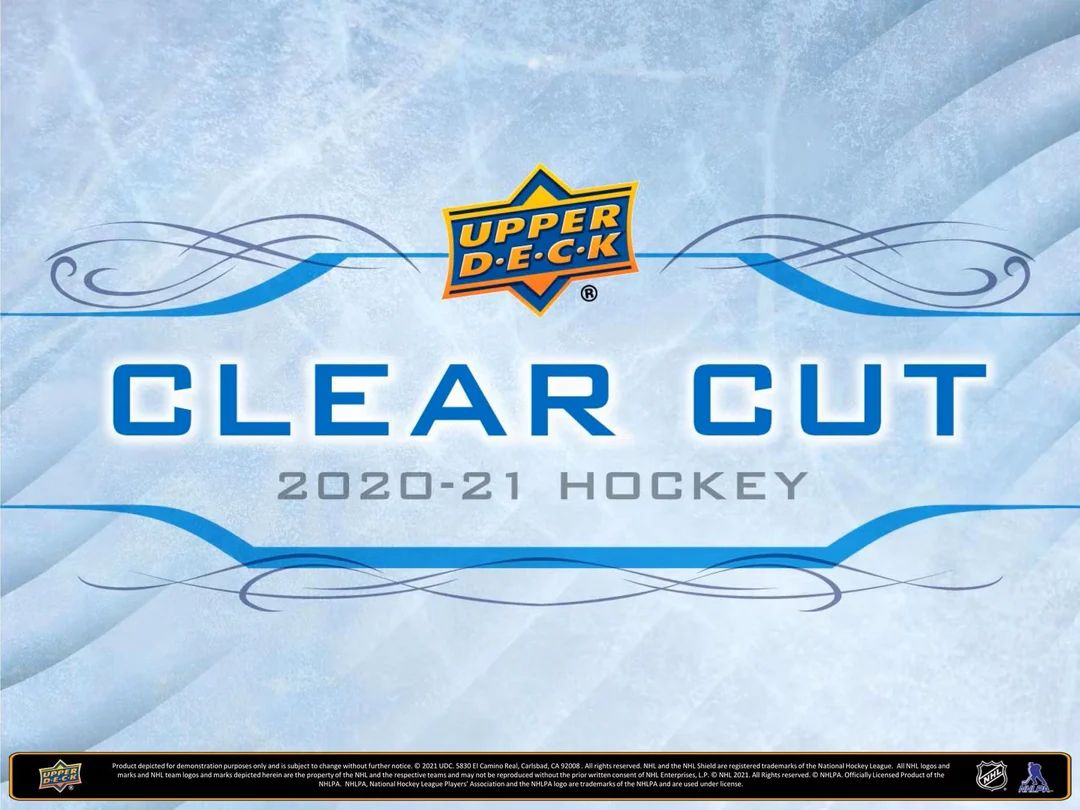 2020-21 Upper Deck Clear Cut Hobby Box

