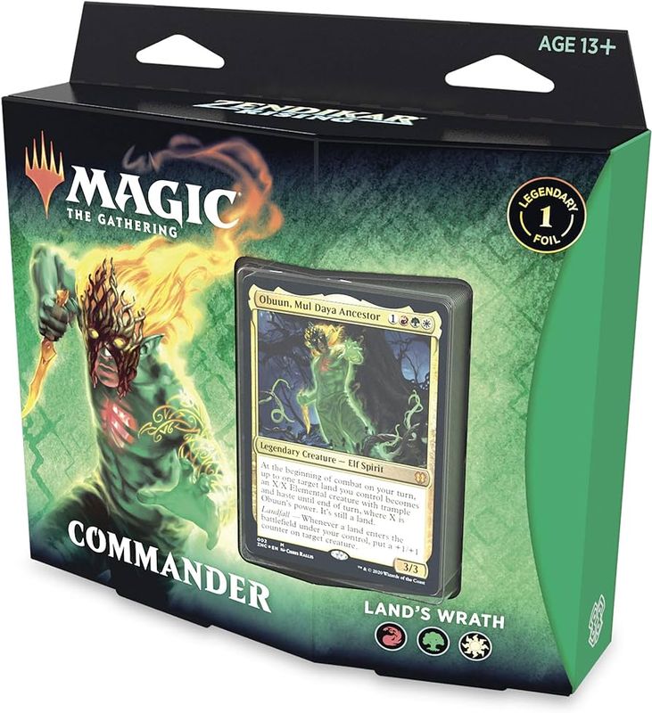 Magic: The Gathering | Zendikar Rising Commander Land’s Wrath