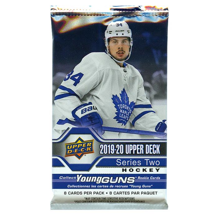2019-20 Upper Deck Series Two Hockey Hobby Pack

