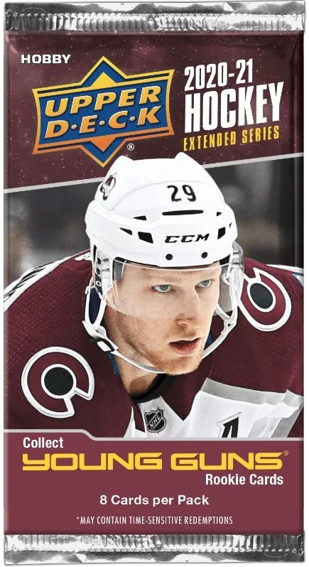 2020-21 Upper Deck Extended Series Hockey Hobby Pack