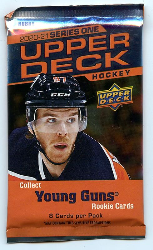 2020-21 Upper Deck Series One Hockey Hobby Pack

