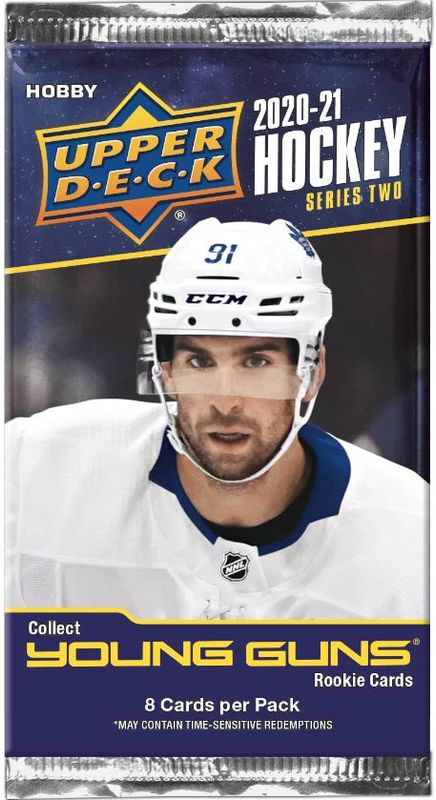2020-21 Upper Deck Series Two Hockey Hobby Pack

