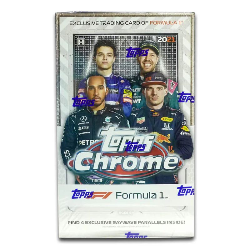 2021 Topps Chrome F1 Formula One Racing Hobby Lite Box

