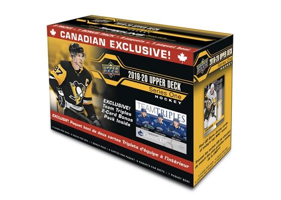 2019-20 Upper Deck Team Triples Blaster Box

