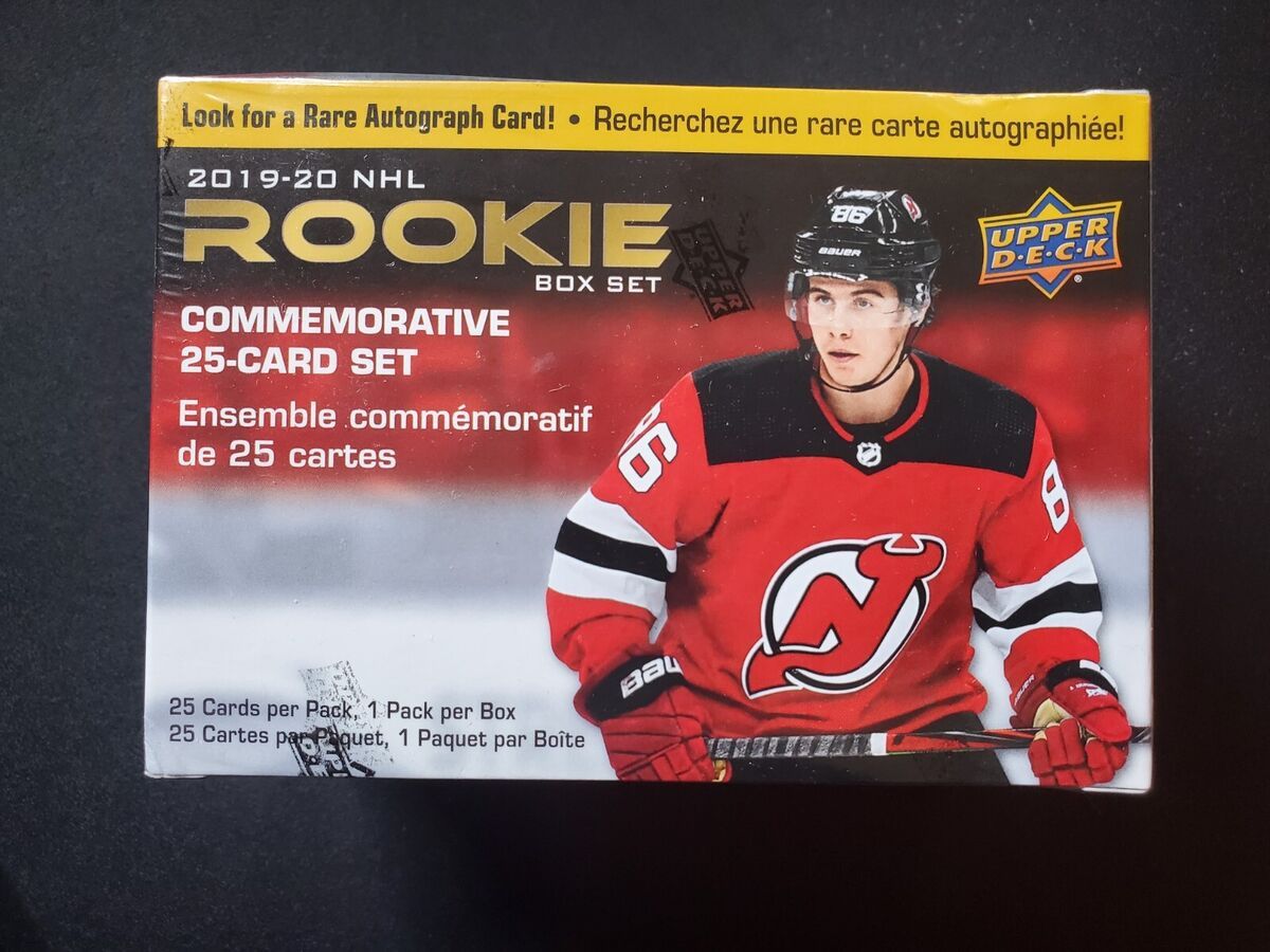2019-20 Upper Deck Hockey Rookie Box Set

