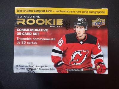 2019-20 Upper Deck Hockey Rookie Box Set 2019-20 Upper Deck Hockey Rookie Box Set